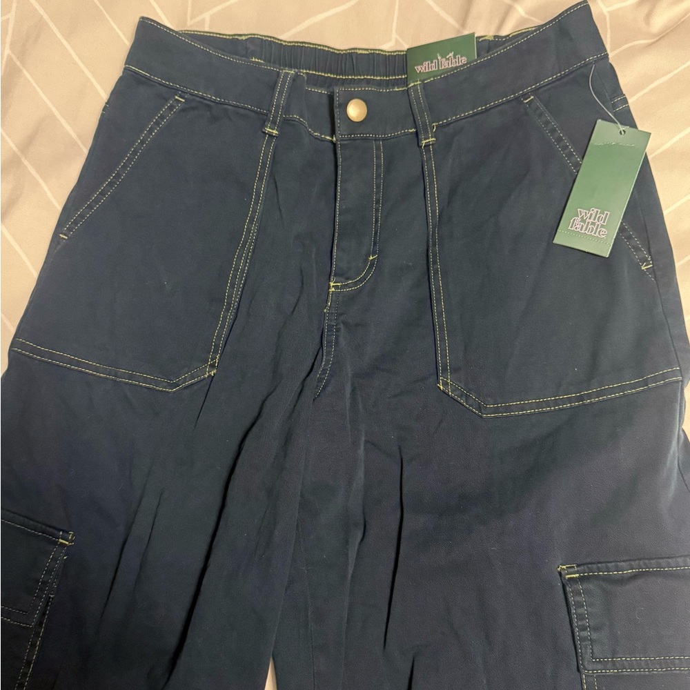 Wild Fable Dark Blue Utility Pants